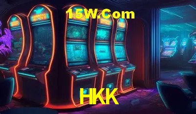 Tela de boas-vindas e lobby de jogos do aplicativo HKK